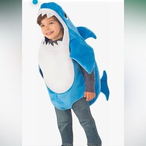 New Rubies Kids' Daddy Shark Costume with Sound Chip  toddler size